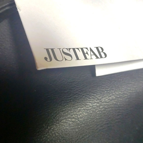 NWT Just Fab Black Quilted Backpack with Pearl Accents. - Picture 5 of 16